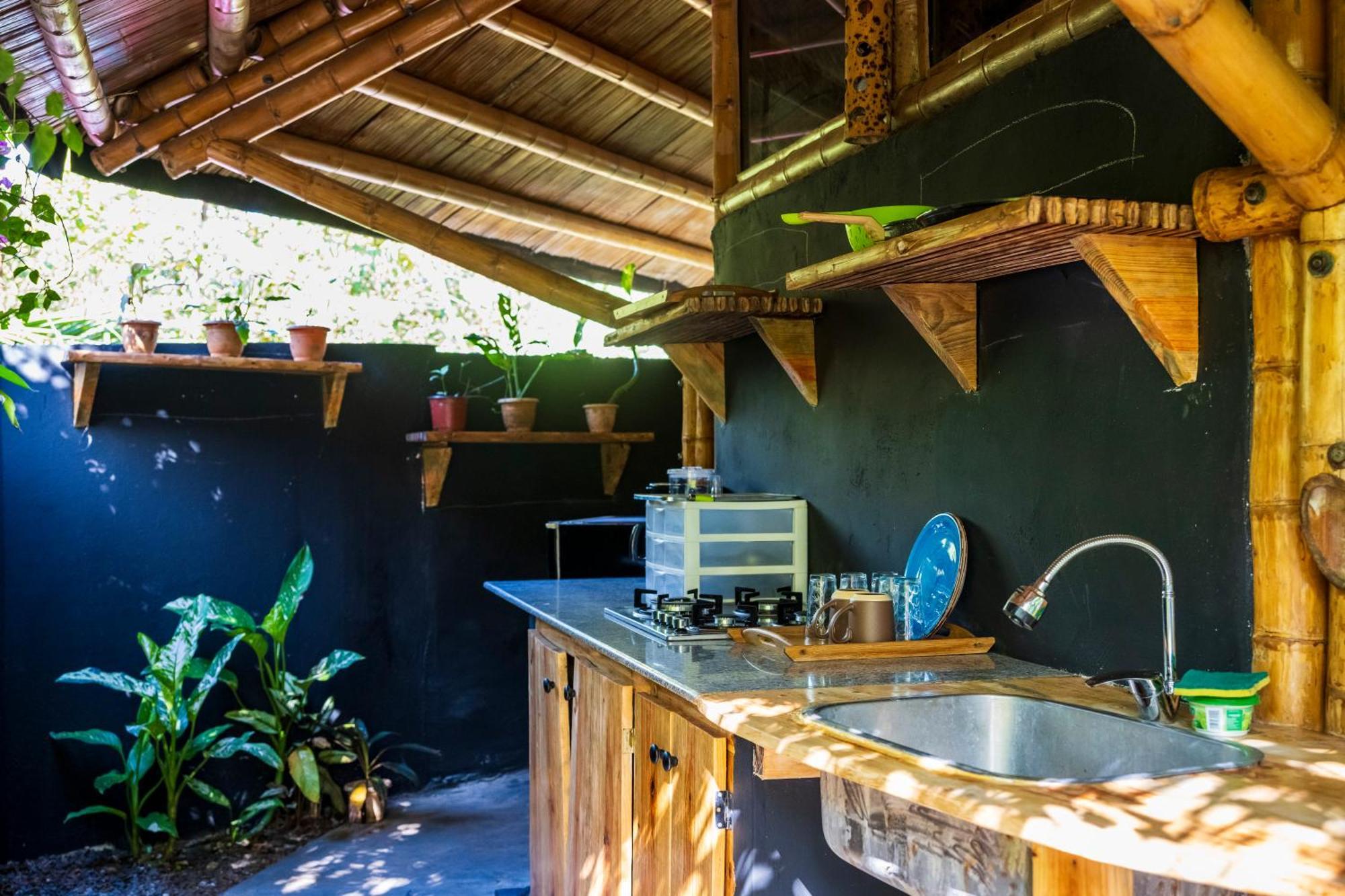 Eco-Lodge Deseo Bamboo Santa Catalina Kültér fotó